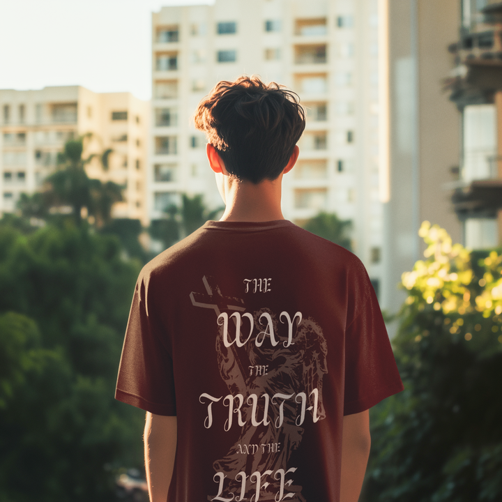 John 14:6 - Heavyweight Unisex T-Shirt